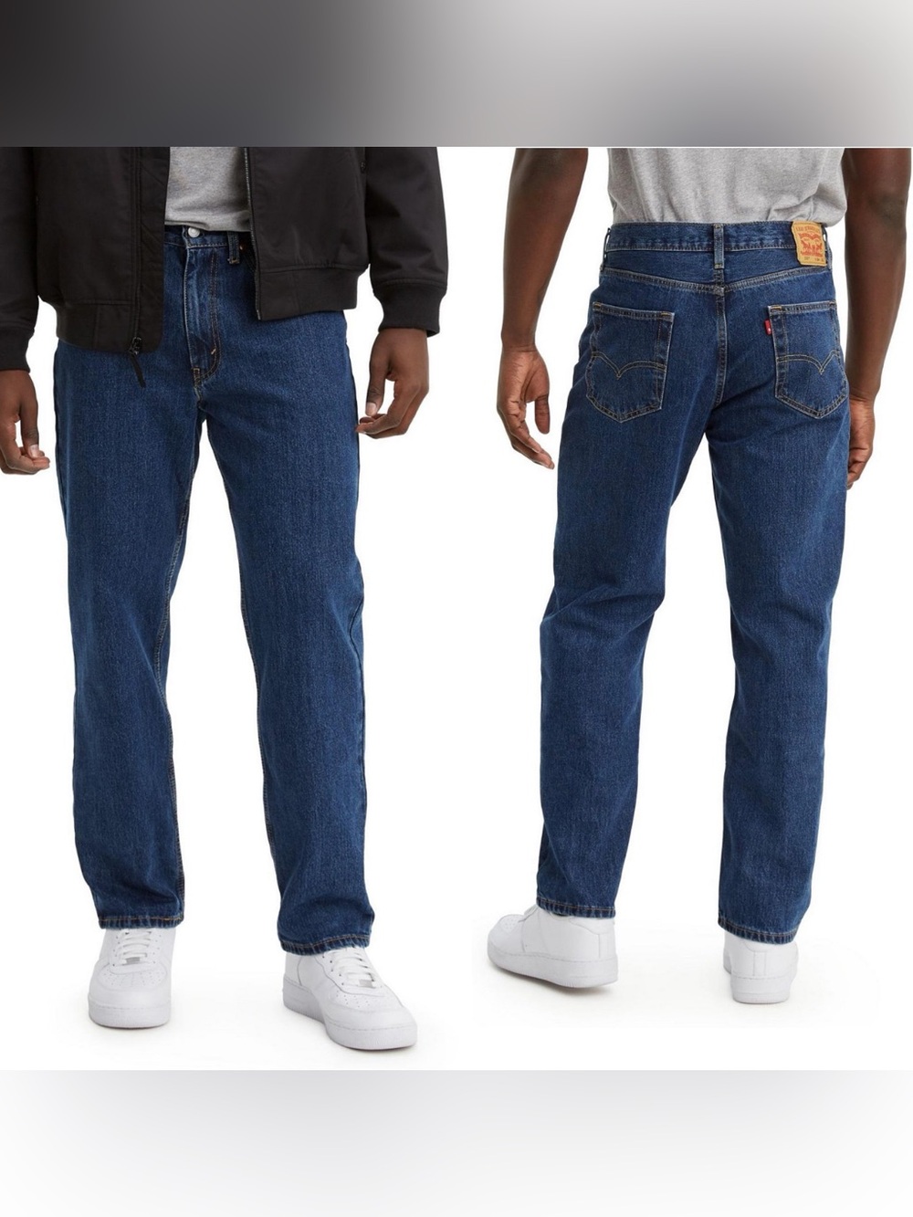 Levi's Men's 550 Relaxed Jeans in Blue Denim 38 x 32